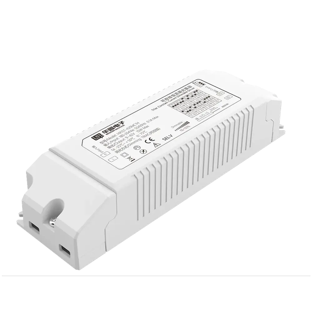 แหล่งจ่ายไฟแบบหรี่แสงได้ 10W CC DC 9-42V 420/390/360/330/290/260/230/200mA เปลือกพลาสติก PC